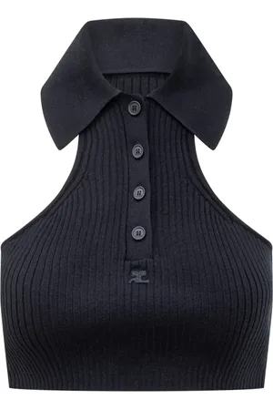 Courrèges Scuba cropped top