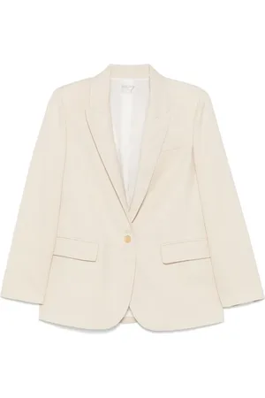 FORTE FORTE Blazer met enkele rij knopen
