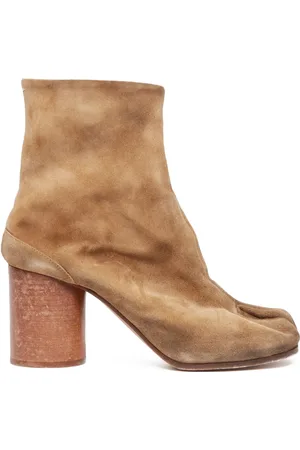 Maison Margiela Tabi 80mm suède enkellaarzen