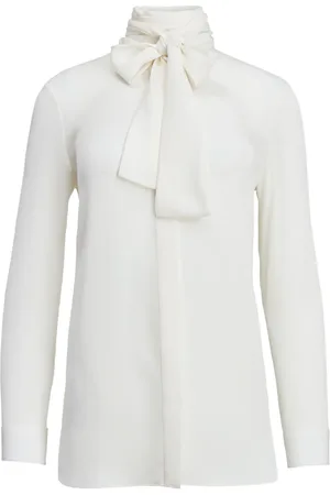 Khaite Zijden blouse