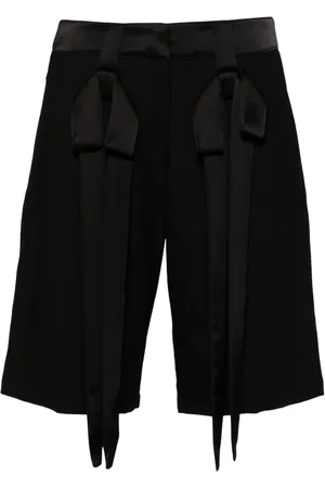 DAVID KOMA Shorts verfraaid met strik