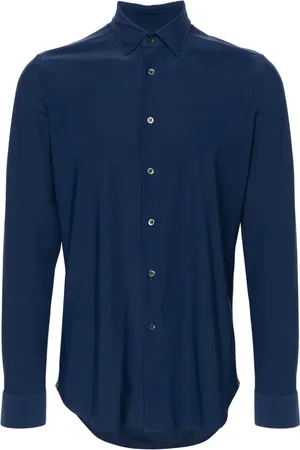 corneliani Overhemd met klassieke kraag en knopen