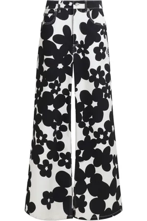 Marni Broek met bloemenprint