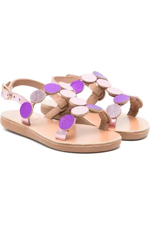 Ancient Greek Sandals Little Uranos leren sandalen