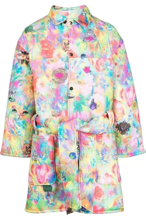 Liberal Youth Ministry Trenchcoat met print