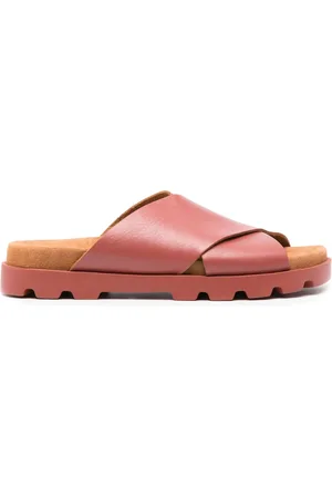 Camper Brutus leren sandalen