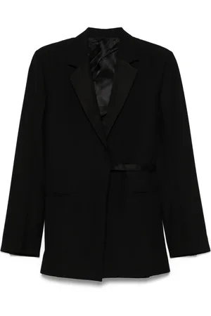 Totême Blazer met satijnen revers