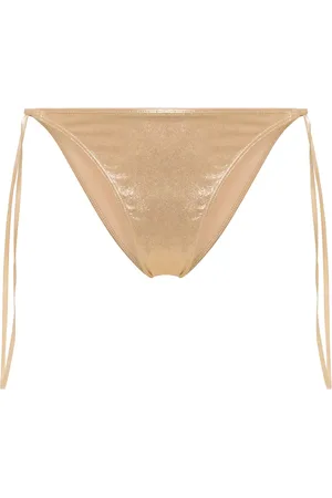 Cult Gaia Vallie metallic bikinislip