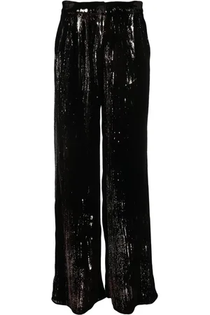 AVANT TOI Broek verfraaid met pailletten