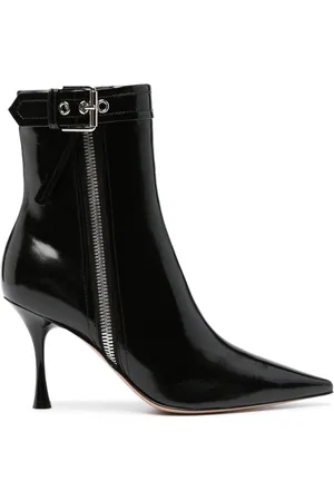 Gianvito Rossi Leren enkellaarzen