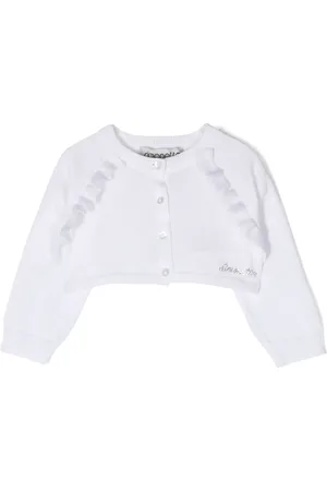 Simonetta Vest met ruche afwerking