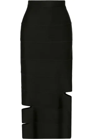 Alexander McQueen Kokerrok met vlakken