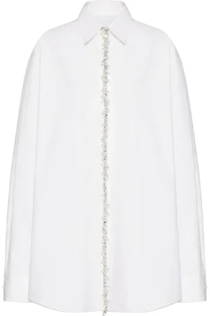 VALENTINO GARAVANI Blouse verfraaid met kristallen