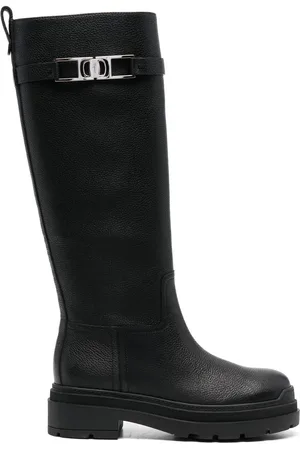 Salvatore Ferragamo Stivale Ryder leren laarzen