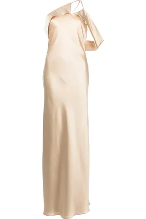 Michelle Mason Asymmetrische avondjurk
