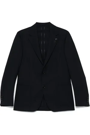LARDINI Blazer met textuur