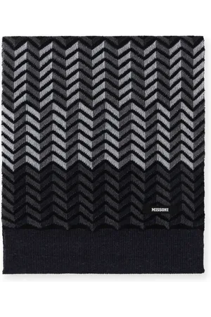 Missoni Sjaal van scheerwol met zigzag