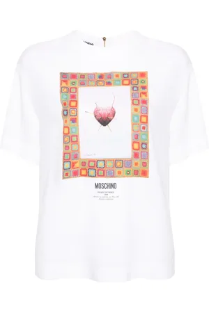 Moschino Crêpe blouse met print
