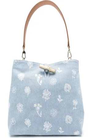 Longchamp Le Roseau medium schoudertas