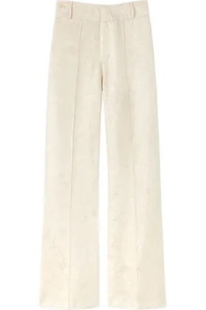 Destree Yoshismart cropped broek met jacquard