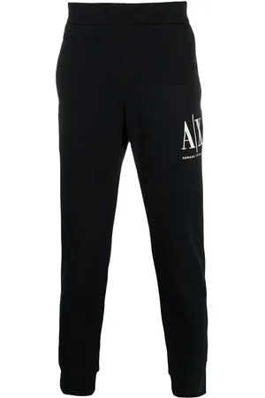 Armani Exchange Trainingsbroek met geborduurd logo