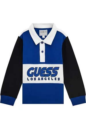Guess Poloshirt met colourblocking