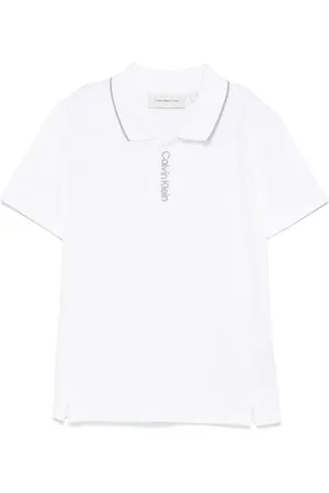 Calvin Klein Poloshirt met geborduurd logo