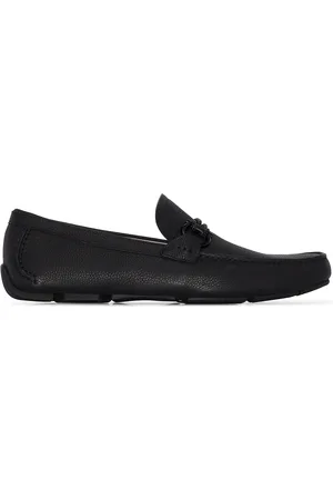Salvatore Ferragamo Front 4 leren loafers