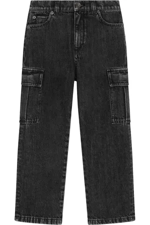 Dolce & Gabbana Cargo jeans met logoplakkaat