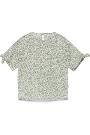 Il gufo Shirt met bloemenprint