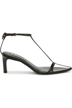 Jil Sander Hoge leren sandalen
