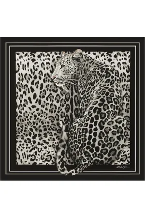 Dolce & Gabbana Sjaal met luipaardprint