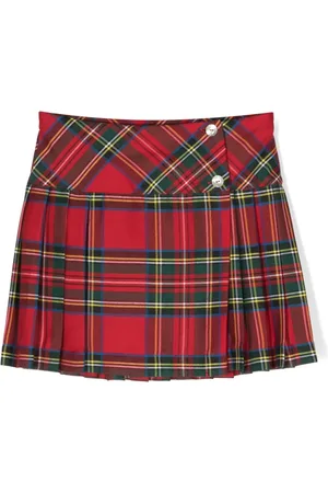 SIOLA Plooirok met tartan ruit