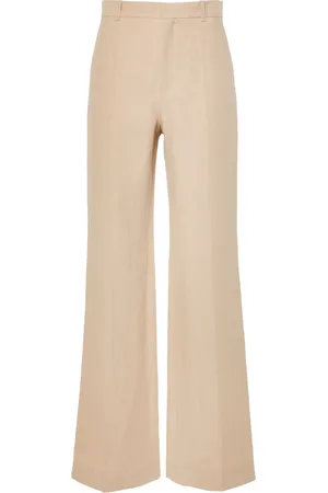Chloé High waist broek met wijde pijpen