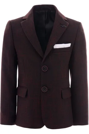 M. Moustache Blazer met puntige revers