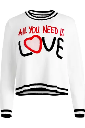 ALICE+OLIVIA X The Beatles Rorie trui