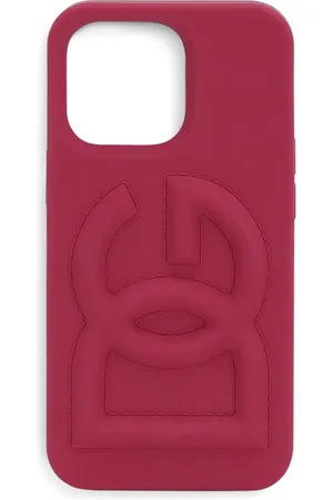 Dolce & Gabbana Telefoonhoesje met logo reliëf