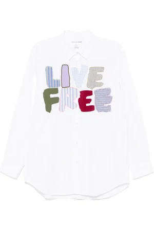 Comme des Garçons Overhemd met patch
