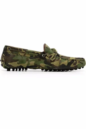 Scarosso James loafers met camouflage print