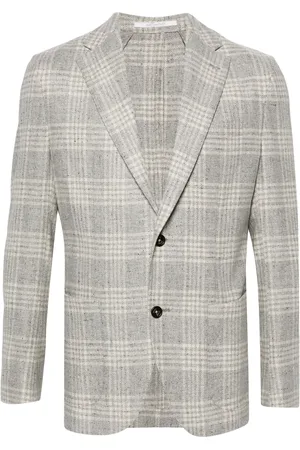 ELEVENTY Geruite blazer