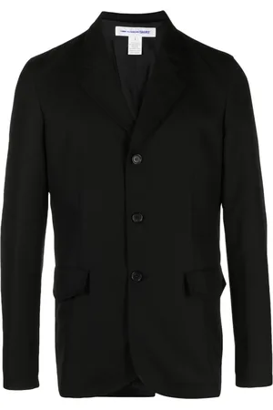 Comme des Garçons Blazer met enkele rij knopen