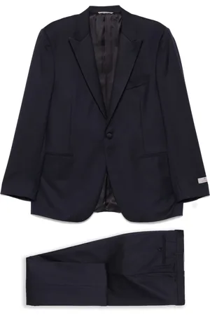CANALI Pak met enkele rij knopen