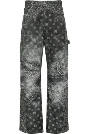 AMIRI Broek met paisley
