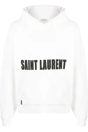 Saint Laurent Hoodie met logoprint