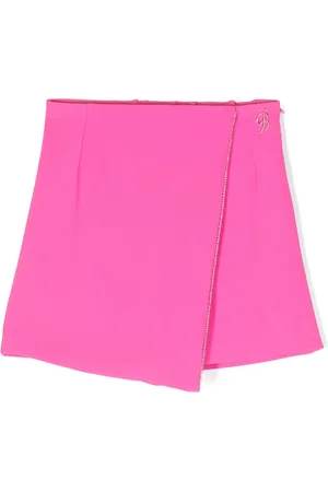 MISS BLUMARINE Crêpe wikkelrok