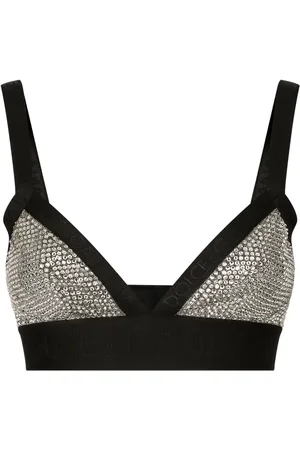 Dolce & Gabbana KIM DOLCE&GABBANA triangel bh verfraaid met stras