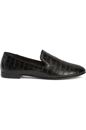Giuseppe Zanotti Seymour leren loafers