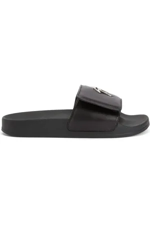 Giuseppe Zanotti Slippers met klittenband