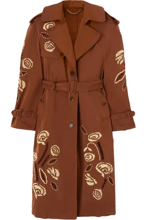 ERMANNO SCERVINO Trenchcoat met borduurwerk