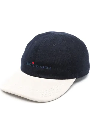 Kiton Honkbalpet met geborduurd logo